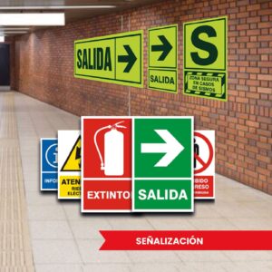señalización de seguridad